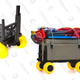 Mighty Max Plus One Beach/Sports Cart with 4 All-Terrain Rolling Wheels | $110 | Woot